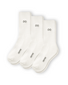 Performance Crew Socks - 3 Pack ivory-white