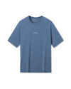 Tectron™ Pursuit Compression Tee steel-blue