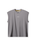 Copper-Dura™ Oversized Cropped Cut Off titanium-gray