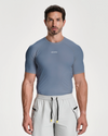 Tectron™ Pursuit Compression Shirt steel-blue